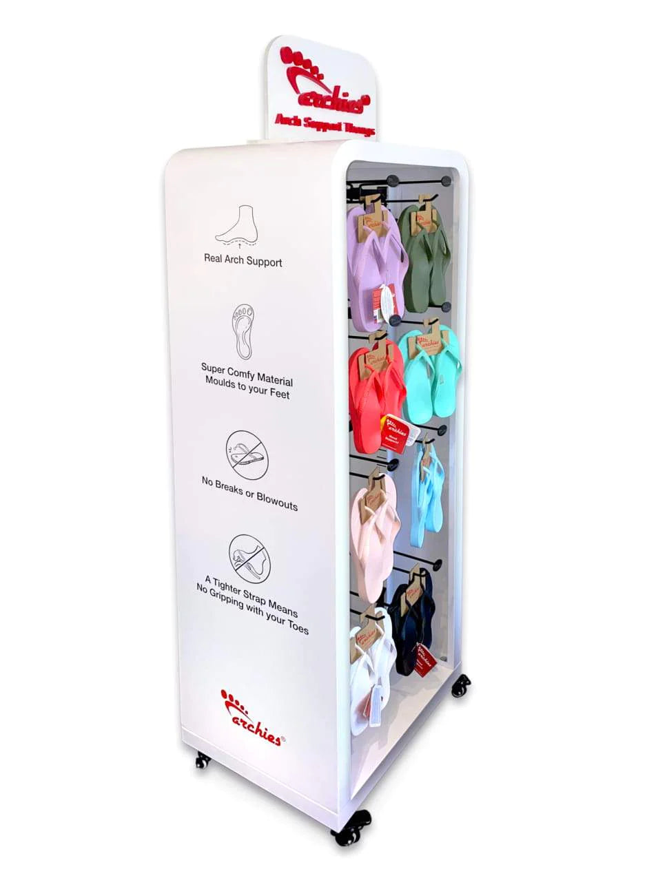 Premium-Verkaufsdisplay 2-reihig